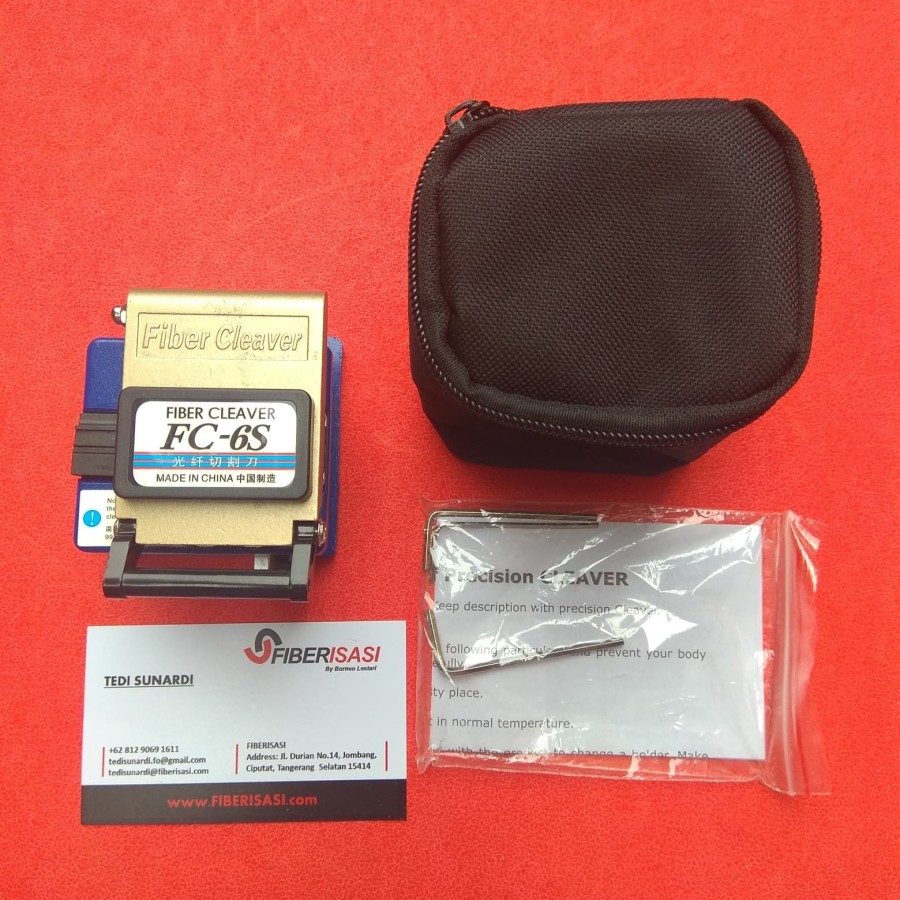 Cleaver Fiber optik sumitomo fc-6s Penyedia alat fiber optik Tangerang