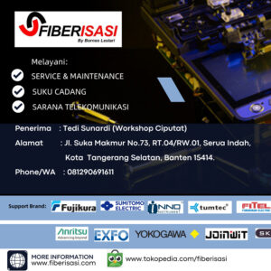 Jasa perbaikan fusion splicer Tangerang